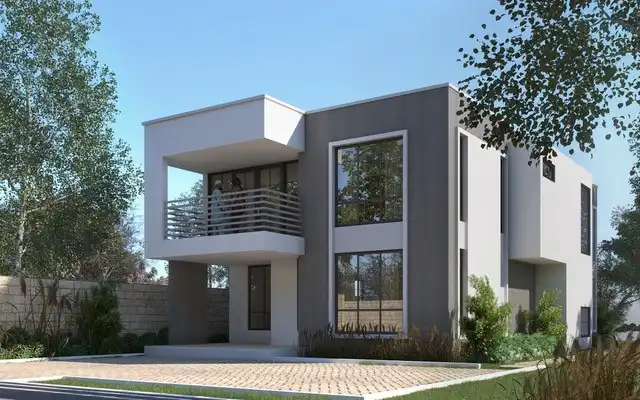 4 Bedroom Maisonette - ID 4233 - Front from Inuua Tujenge house plans with 4 bedrooms and 4 bathrooms. ( maisonette )