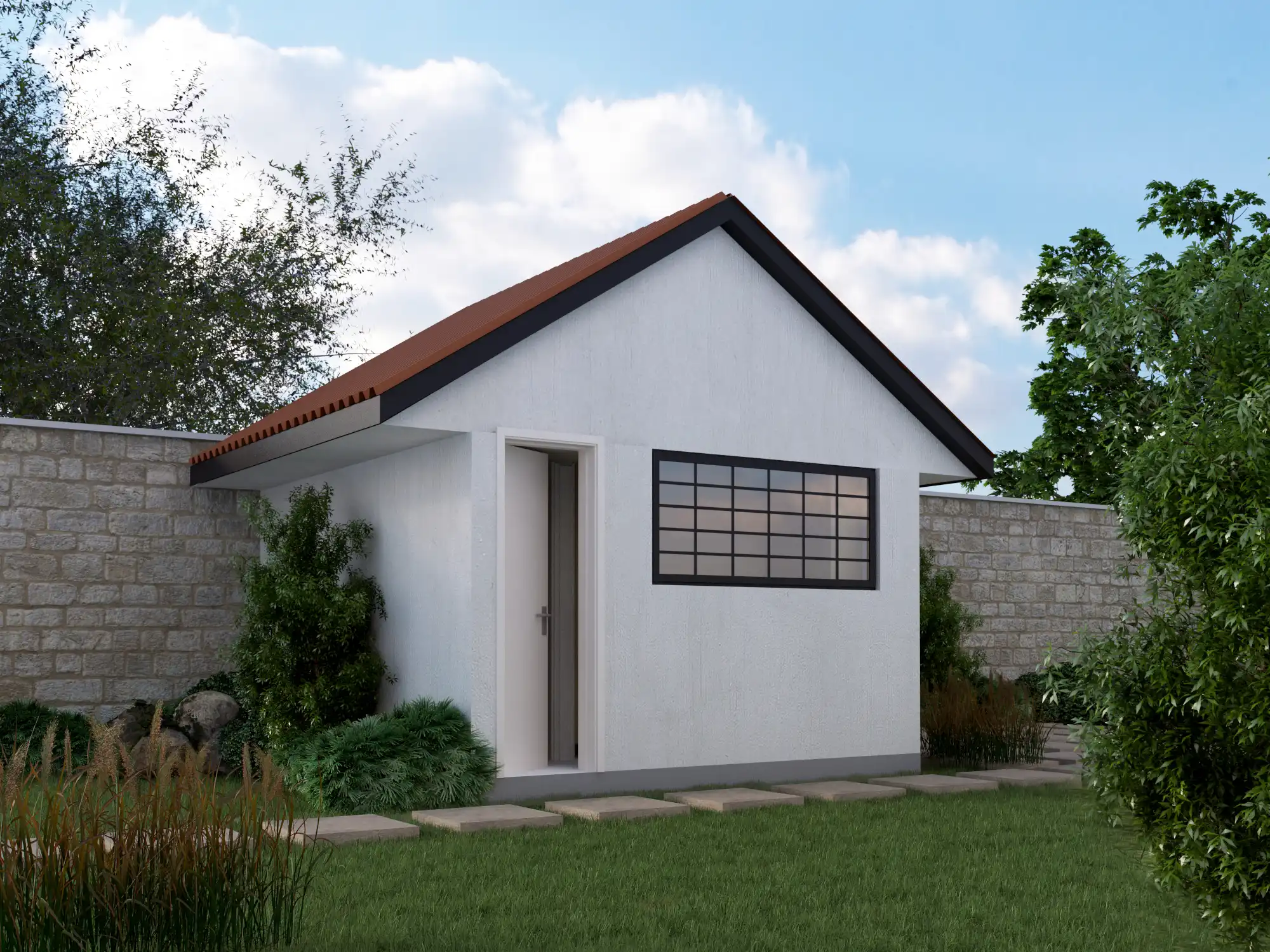 Home Office - Home office from Inuua Tujenge house plans with 0 bedrooms and 0 bathrooms. ( module )