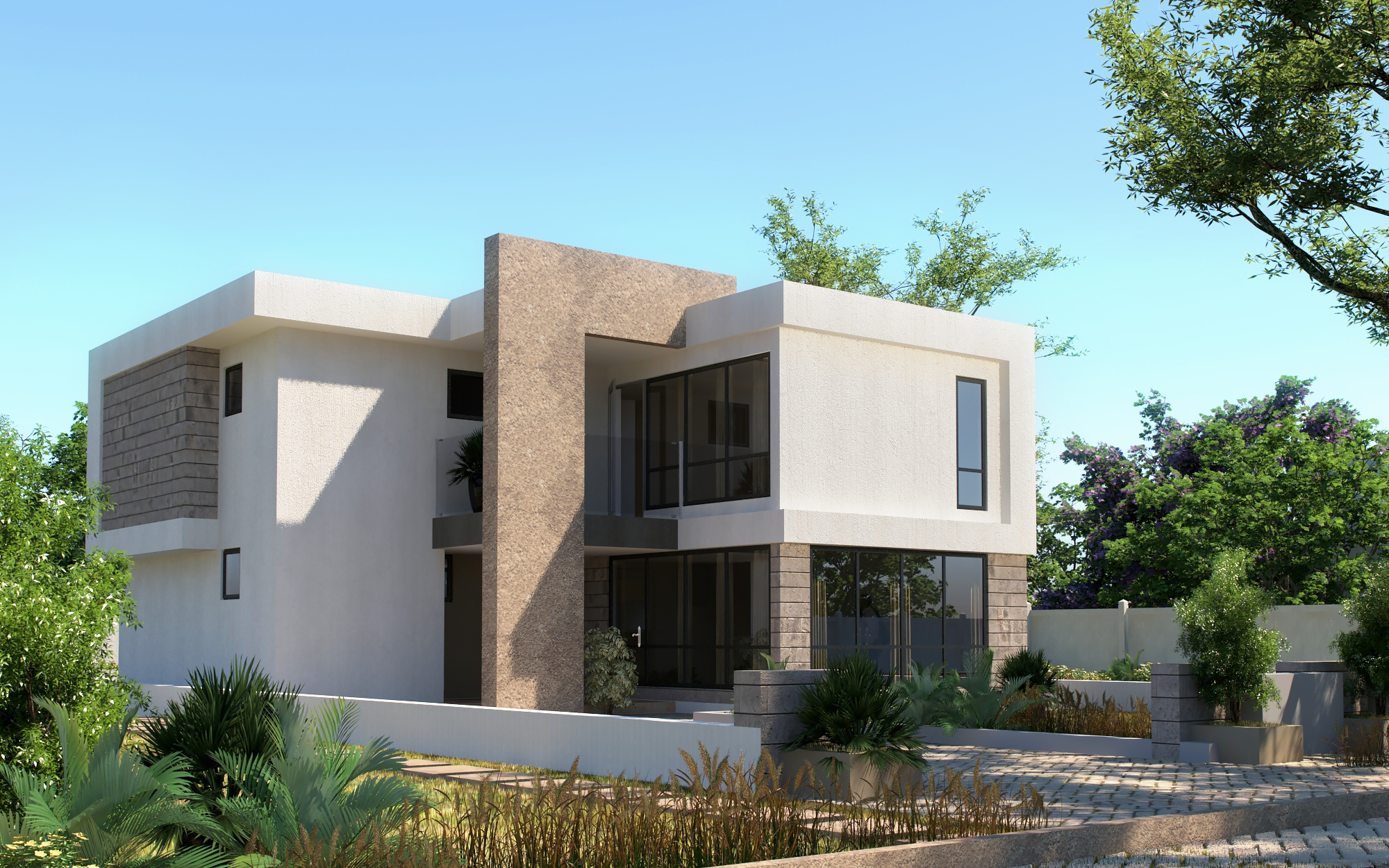 4 BEDROOM Maisonette 4271 - 4 BED MAST TP7 OP1-4271-FRONT.jpg from Inuua Tujenge house plans with 4 bedrooms and 4 bathrooms. ( maisonette )