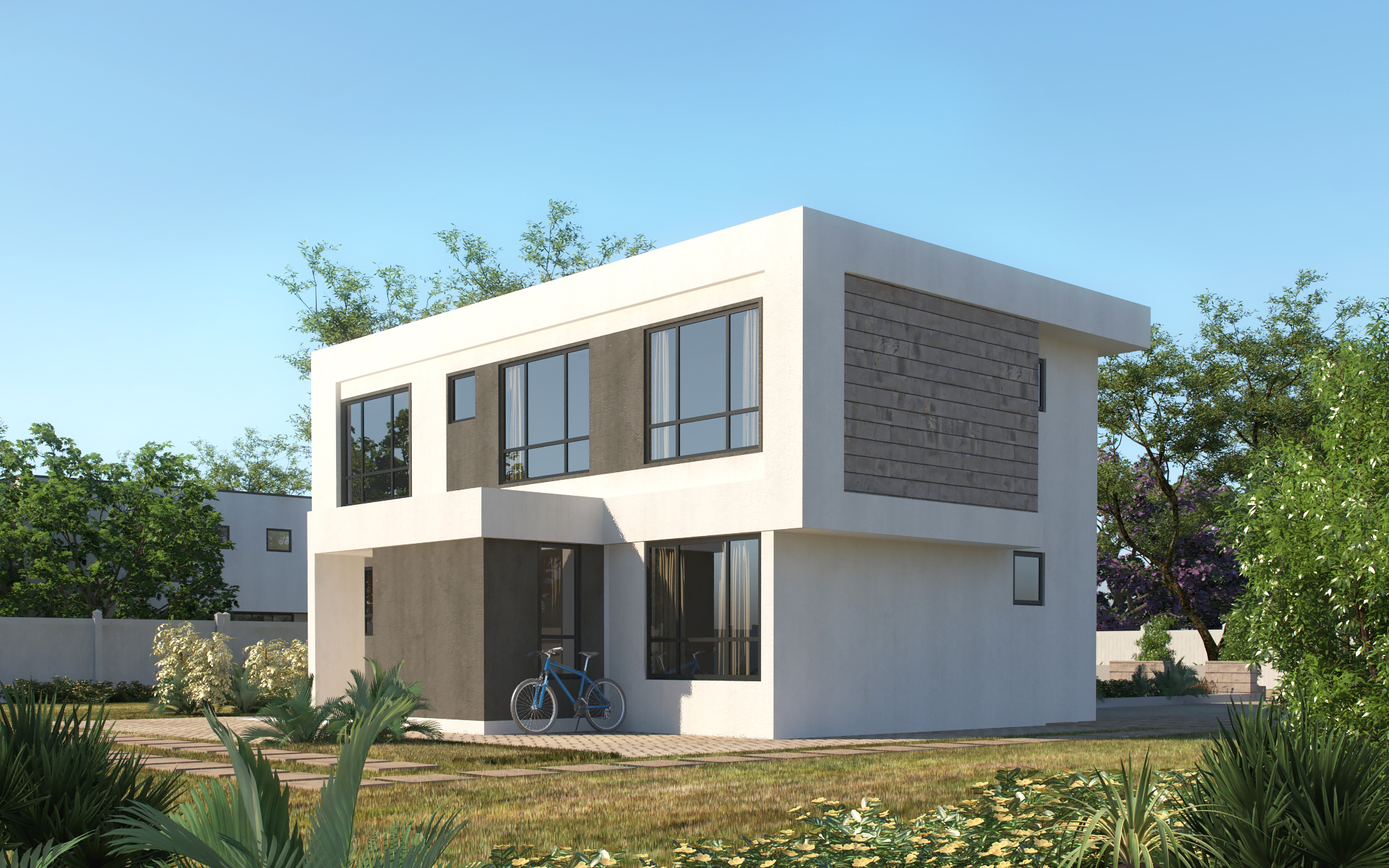 4 BEDROOM Maisonette 4271 - 4 BED MAST TP7 OP1-4271-REAR.jpg from Inuua Tujenge house plans with 4 bedrooms and 4 bathrooms. ( maisonette )