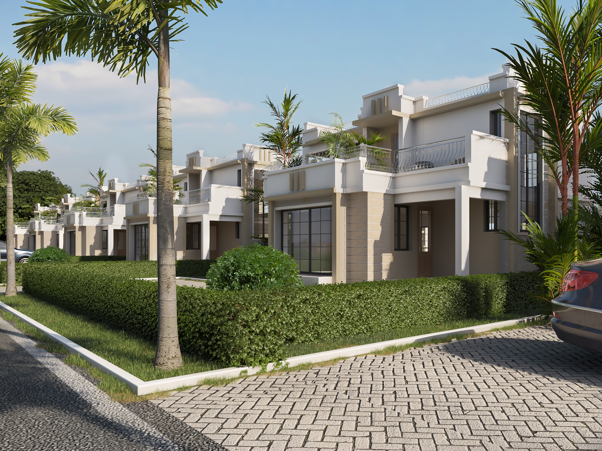 NACHU Maisonette Flat NC43 - 4 Bed Flat Roof Typology 2.jpg from Inuua Tujenge house plans with 4 bedrooms and 3 bathrooms. ( maisonette )